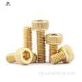 Brass socket mutu screw cylinder head bawuti